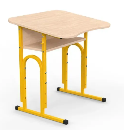 Стіл учнівський 05 №4-6/600х500 нахил МФ Вересень